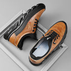 ⏰Limited Time Sale 70% OFF-Men's Casual Fashion Orthopedic Hiking Shoes – Anti-Puncture, Anti-Collision, Non-Slip Arch Support  Leather Outdoor Sports Shoes for All-Terrain Performance