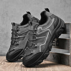 (⏰Clearance Sale-70%OFF🔥)Men's Outdoor Hiking Shoes - Orthopedic, Wide Toe, Arch Support, Waterproof, Anti-Slip, Anti-Puncture, Anti-Smash