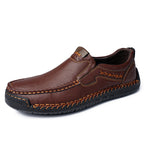 ⏰Promotion - 50% OFF🔥GARB® Men’s Premium Leather Loafers - Arch Support & Wide Fit Slip-On Shoes