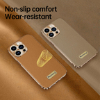 Premium Leather Anti-Fingerprint - Comfortable Grip iPhone 17 Series