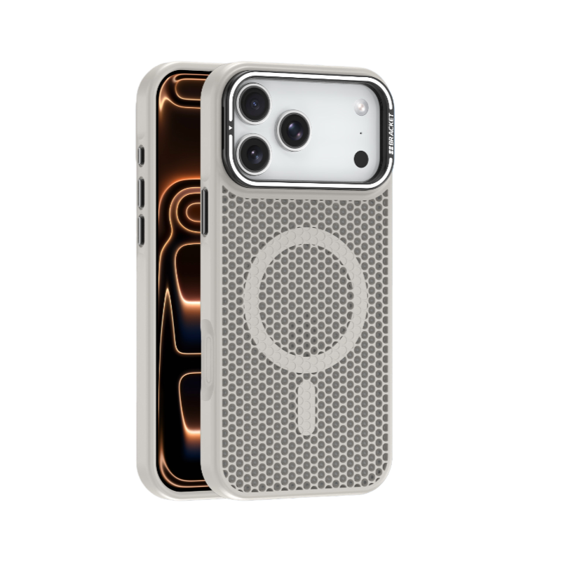 CaseSun-MagSafe Honeycomb Cooling Case for iPhone 17/16/15/14 Series
