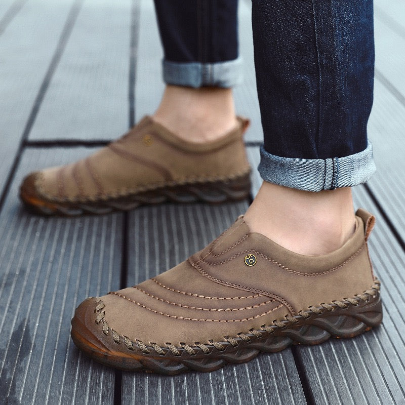 ⏰Promotion - 45% OFF🔥GARB®Men's Handmade Cowhide Orthopedic Loafers