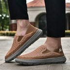 (⏰LAST DAY - 70% OFF🛒)Men’s Orthopedic Walking Shoes – Memory Foam, Arch Support, Comfortable & Lightweight Sneakers