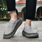 (⏰LAST DAY - 70% OFF🛒)Men’s Orthopedic Walking Shoes – Memory Foam, Arch Support, Comfortable & Lightweight Sneakers