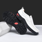 Mitchell Shoes Men's Non-slip Walking Leather Lightweight Breathable Casual Loafers