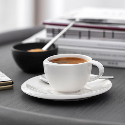 New Moon - White Espresso Cup (Set of 4)