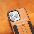 Leather Magnetic Card Holder Phone Case