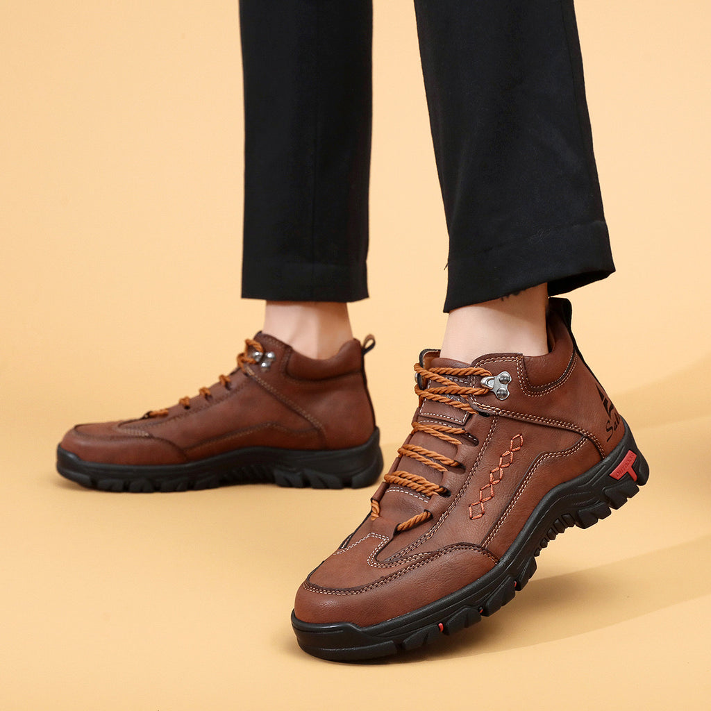 ⏰Promotion - TODAY 50% OFF! 🔥 Men's Handcrafted Genuine Leather Orthopedic Arch Support Boots by GARB®