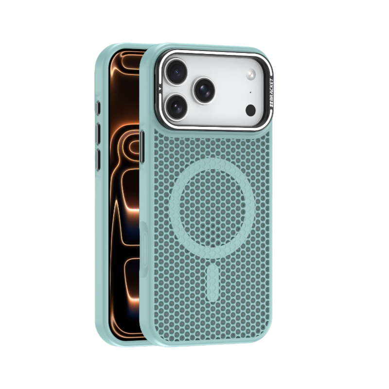 CaseSun-MagSafe Honeycomb Cooling Case for iPhone 17/16/15/14 Series