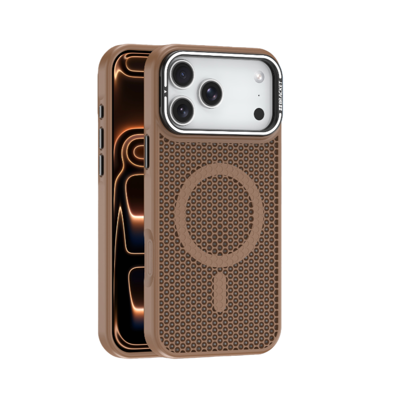 CaseSun-MagSafe Honeycomb Cooling Case for iPhone 17/16/15/14 Series