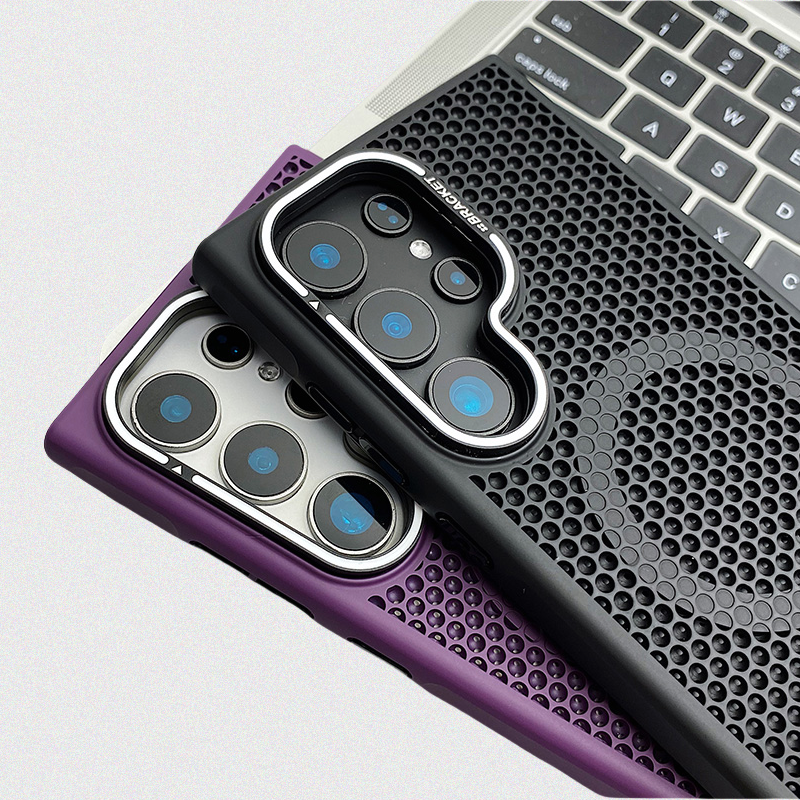 CaseSun-AirFlow Armor Case with MagSafe Stand for Samsung Galaxy S25/24/23 Series