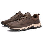 🔥Best Seller-Men's Comfortable Arch Support Shock Absorbing Orthopedic Leather Sneakers