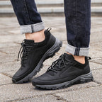 🔥Best Seller-Men's Comfortable Arch Support Shock Absorbing Orthopedic Leather Sneakers