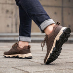 🔥Best Seller-Men's Comfortable Arch Support Shock Absorbing Orthopedic Leather Sneakers