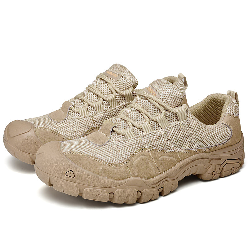 ✨Authentic Quality Assurance - Men's Factory Breathable Waterproof Anti-Collision Anti-Slip Sneakers