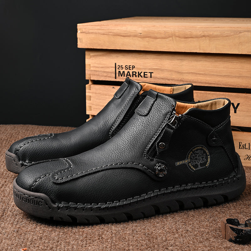 💥Last day deals 70% OFF💥Men's Casual Leather Non-slip Breathable Cycling Slip-On Loafers