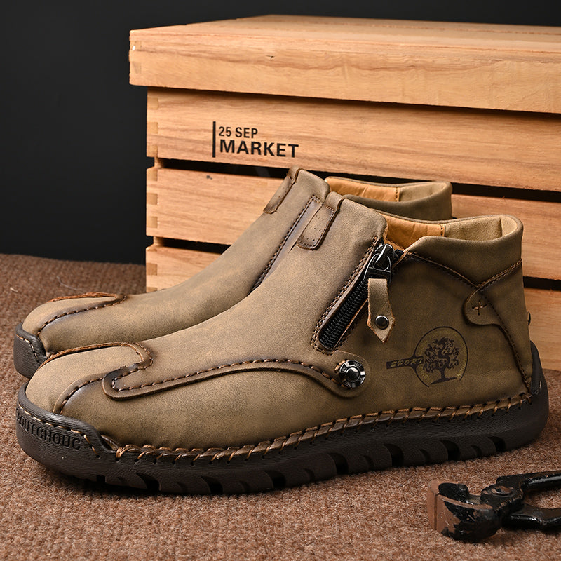 💥Last day deals 70% OFF💥Men's Casual Leather Non-slip Breathable Cycling Slip-On Loafers