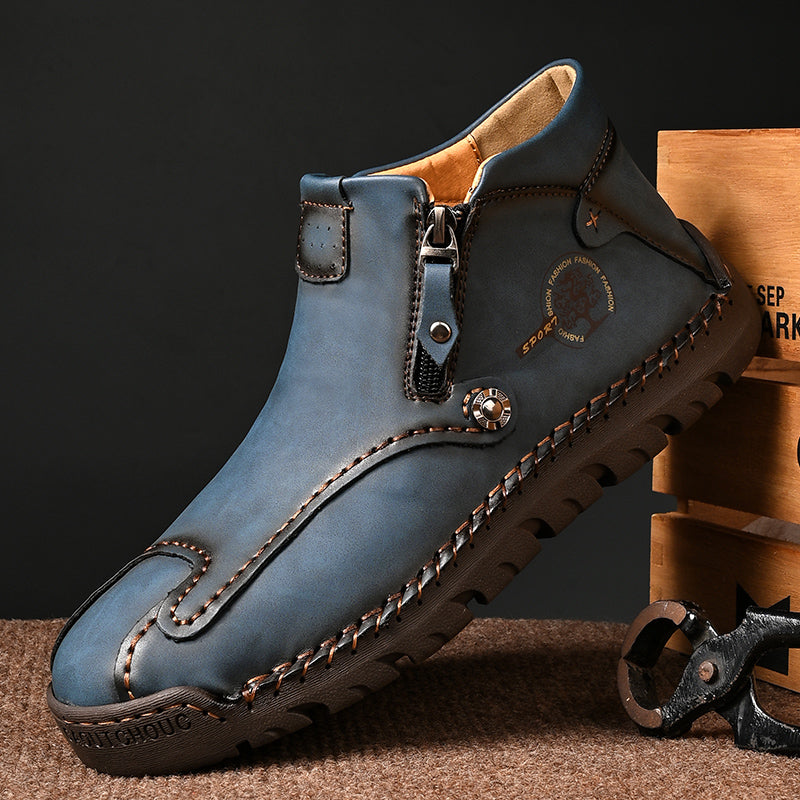 💥Last day deals 70% OFF💥Men's Casual Leather Non-slip Breathable Cycling Slip-On Loafers