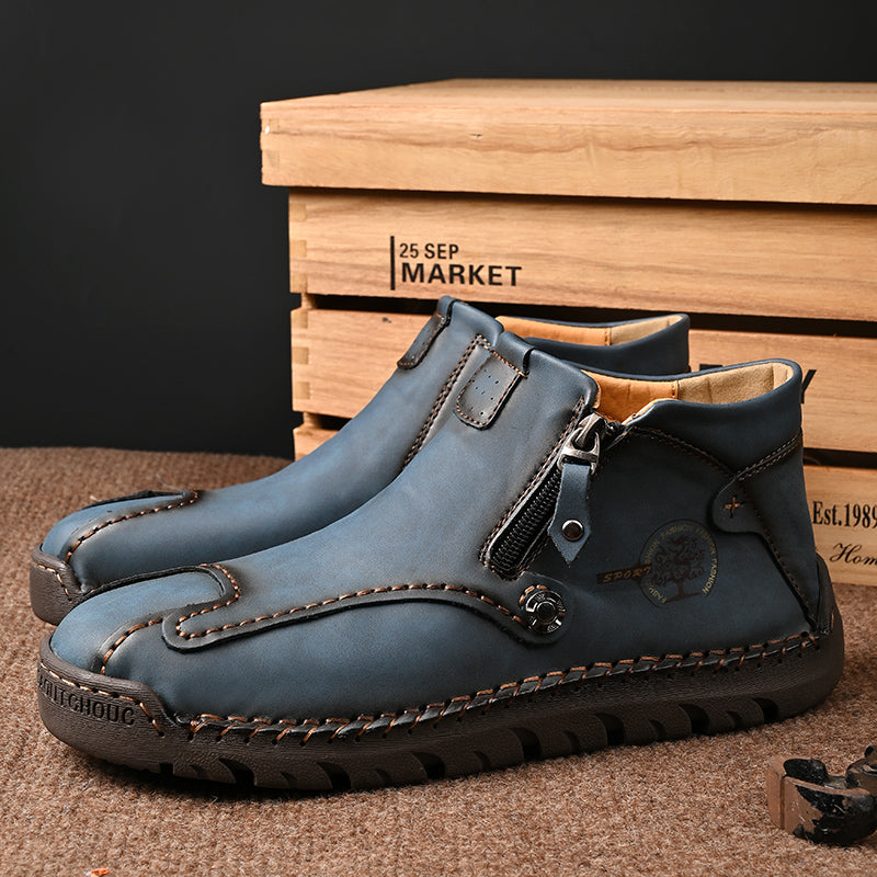 💥Last day deals 70% OFF💥Men's Casual Leather Non-slip Breathable Cycling Slip-On Loafers