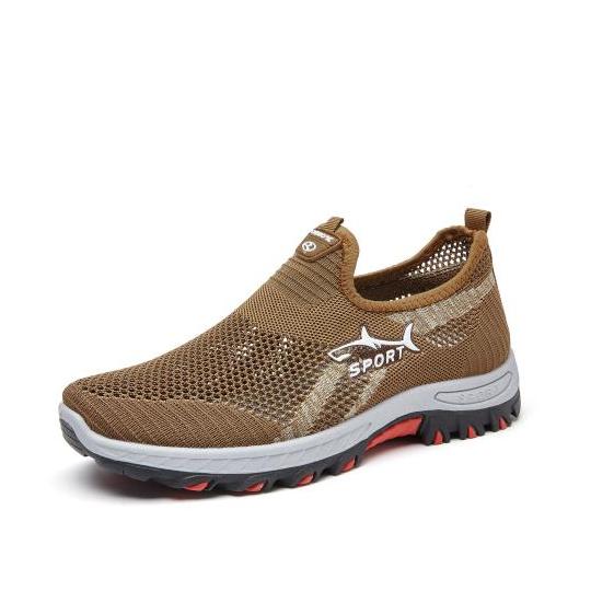 Men’s New Breathable Orthopedic Walking Shoes– Soft Inner Lining, Flexible Fit & Slip-Resistant Sole