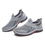 Men’s New Breathable Orthopedic Walking Shoes– Soft Inner Lining, Flexible Fit & Slip-Resistant Sole