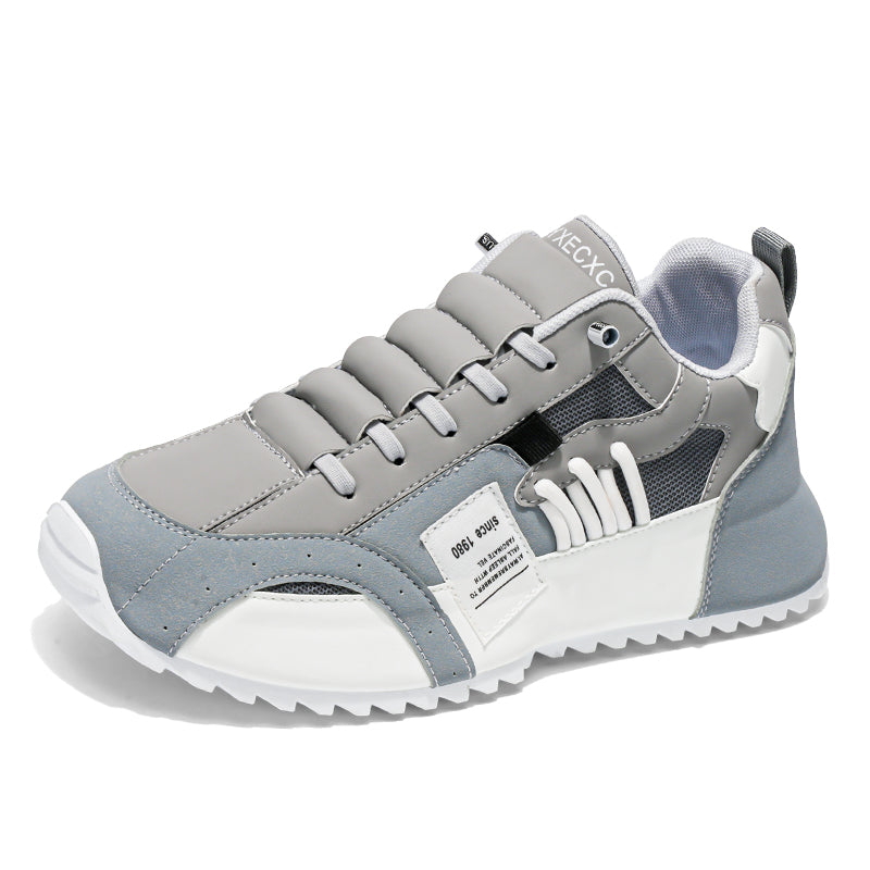 ⏰Limited Time Sale 50% OFF🛒 Men’s Wide Slip-On Walking Sneakers with Arch Support & Height Boost, All-Season Outdoor Comfort