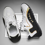 ⏰HOT SALE - 50% OFF🛒Men's Wide Fit Retro Sport Walking Shoes – Supportive Orthotic Sneakers with Waterproof Mesh, Cushioned Stability Sole, Stylish Comfort for Active & Daily Wear