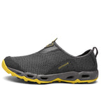 ⏰LAST DAY-50% OFF🛒 Men’s Lightweight Slip-On Barefoot Water Shoes – Breathable Mesh, Quick-Dry, Anti-Slip for Hiking & Outdoors