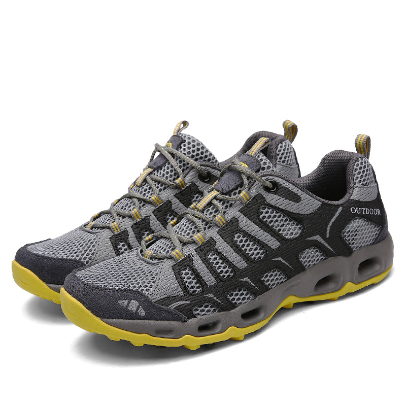 ⏰Limited Time 50% OFF🛒 Men’s Amphibious Hiking & Water Shoes – Lightweight, Quick-Dry, Breathable Mesh, Anti-Slip Sole for Summer Outdoor Adventures
