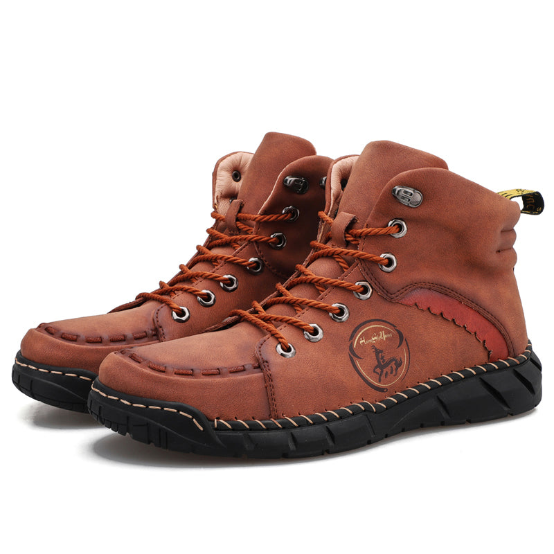 ⏳ 70% OFF Ends at Midnight! / Men's Orthopedic Safety Work Shoes - Protective Toe ; Ankle Protection ;  Waterproof ; Lightweight ;Shock Absorption ; Non-Slip ; Durable for 3 years