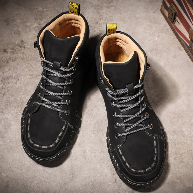 ⏳ 70% OFF Ends at Midnight! / Men's Orthopedic Safety Work Shoes - Protective Toe ; Ankle Protection ;  Waterproof ; Lightweight ;Shock Absorption ; Non-Slip ; Durable for 3 years