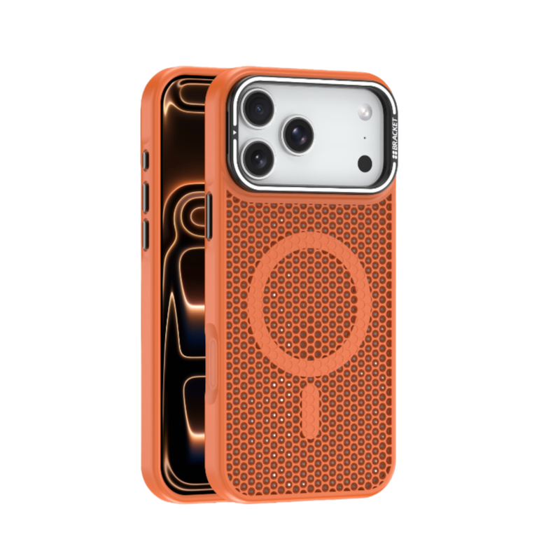 CaseSun-MagSafe Honeycomb Cooling Case for iPhone 17/16/15/14 Series