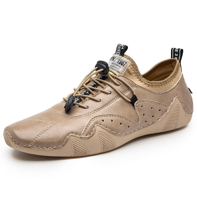 ⏰Promotion - 50% OFF🔥 GARB® Men's Handmade Orthopedic Breathable Lace-up Leather Shoes