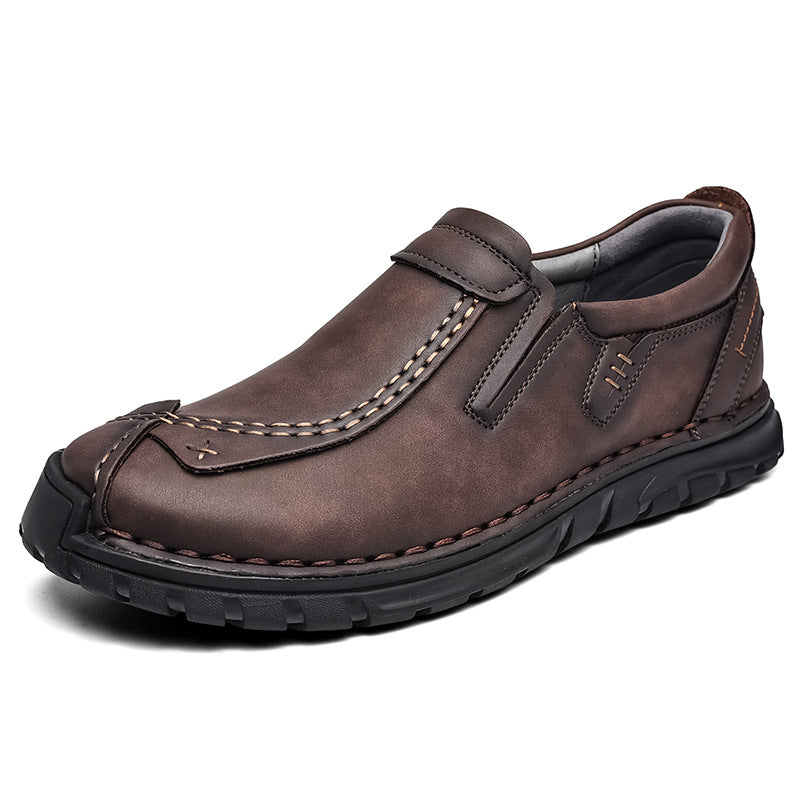 Men Loafers Casual Leather Shoes