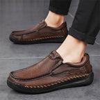 ⏰Promotion - 50% OFF🔥GARB®Men's Orthopedic Loafers – Handcrafted Leather, Wide Toe Box & Arch Support