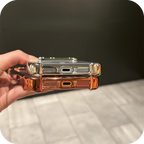 iPhone 17 Corner Airbags Magnetic Shockproof Ice-Clear Case