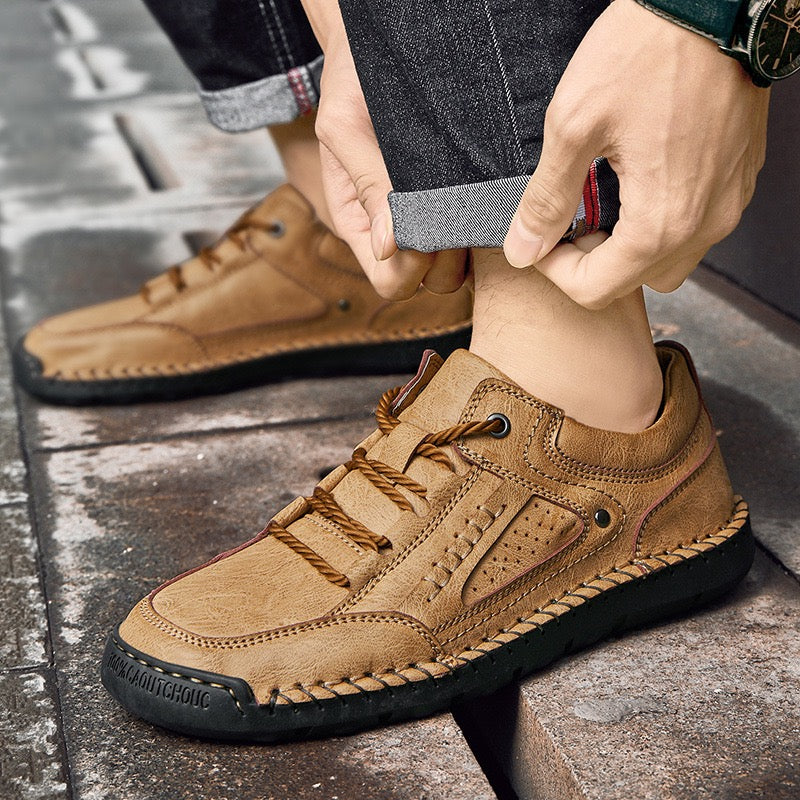 ⏰Last Day! 45% OFF 🔥GARB®Men's Handcrafted Genuine Leather Orthopedic Loafers