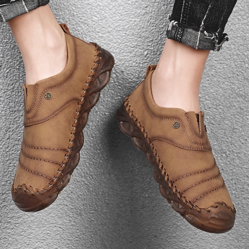 ⏰Promotion - 45% OFF🔥GARB®Men's Handmade Cowhide Orthopedic Loafers