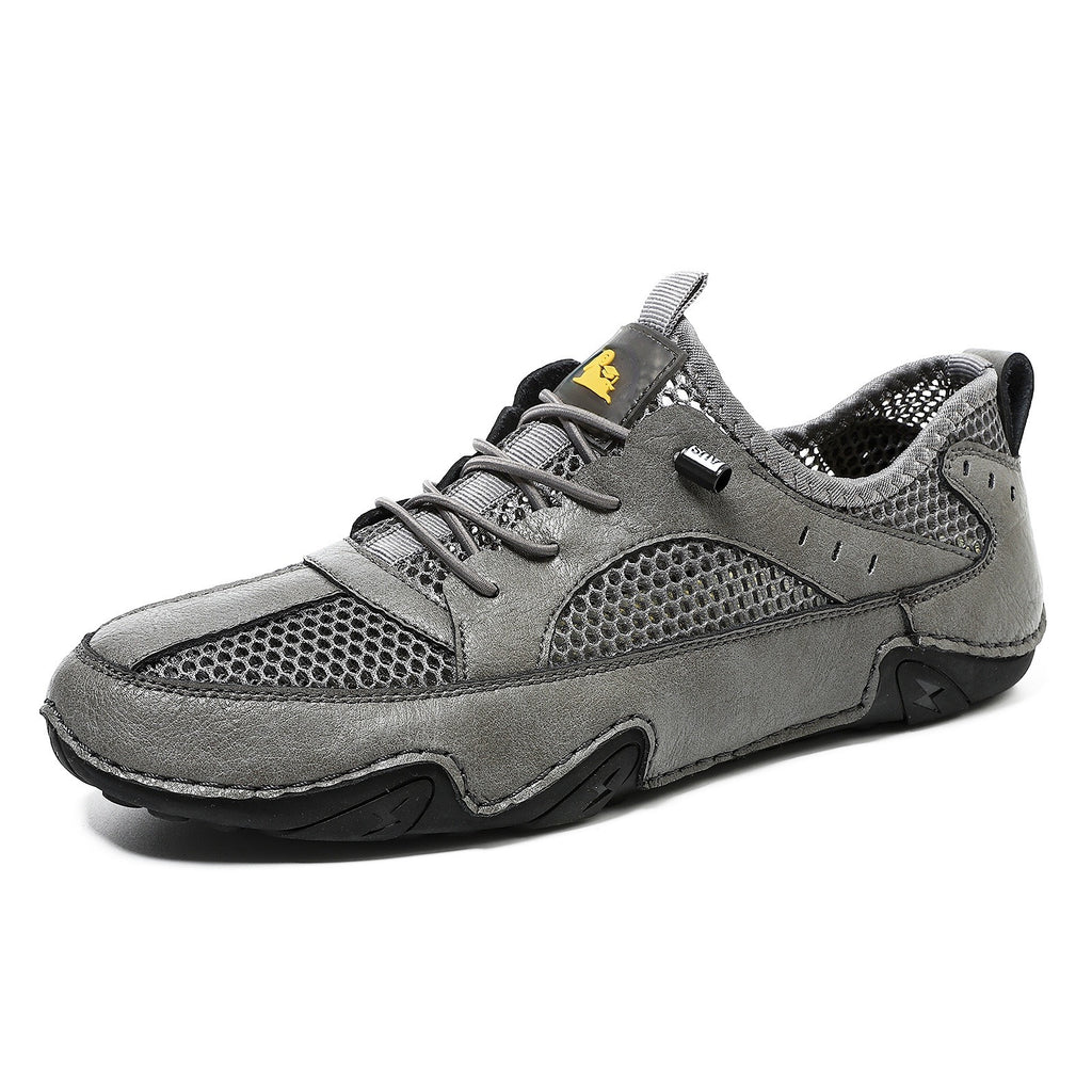 ⏰Last Day! 45% OFF 🔥GARB®Men's Genuine Leather Mesh Breathable Driving loafers