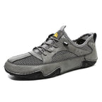 ⏰Last Day! 45% OFF 🔥GARB®Men's Genuine Leather Mesh Breathable Driving loafers