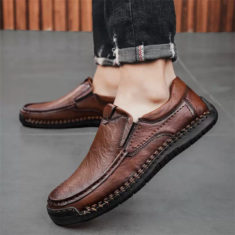 ⏰Promotion - 50% OFF🔥GARB®Men's Handcrafted Genuine Leather Orthopedic Loafers
