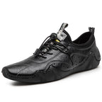 ⏰Promotion - 50% OFF🔥 GARB® Men's Handmade Orthopedic Breathable Lace-up Leather Shoes
