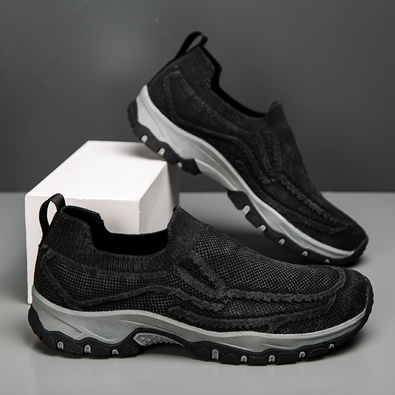 ⏰Flash Sale – 70% OFF🛒Men's Orthopedic Slip-On Walking Shoes – Arch Support, Wide Toe Box, Lightweight & Breathable Sneakers for Plantar Fasciitis, Foot Pain Relief, and All-Day Comfort