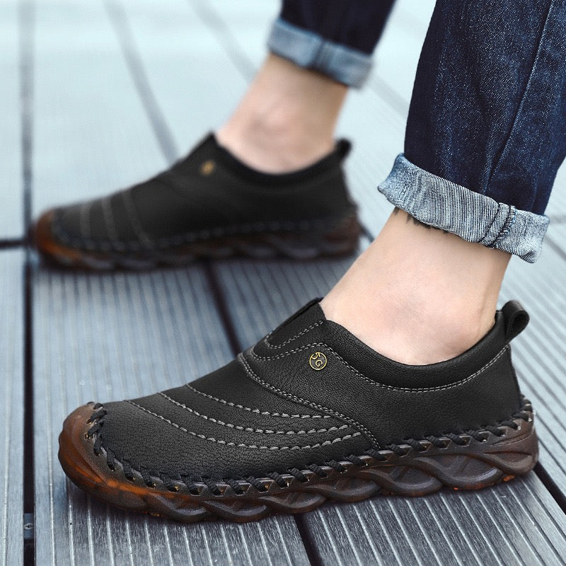 ⏰Promotion - 45% OFF🔥GARB®Men's Handmade Cowhide Orthopedic Loafers