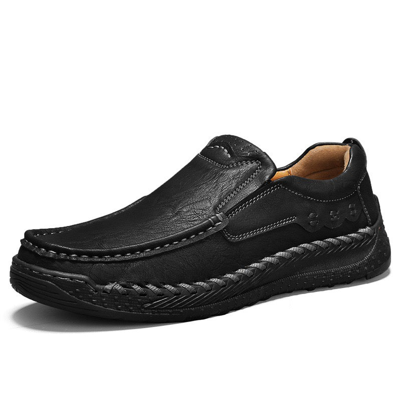 ⏰Promotion - 50% OFF🔥GARB®Men's Orthopedic Loafers – Handcrafted Leather, Wide Toe Box & Arch Support