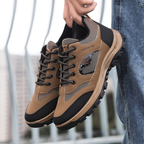 Men's Thickened Sole Elastic Collar Orthopedic Insole Comfortable Outdoor Shoes Casual Shoes