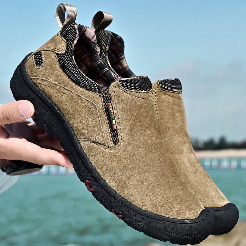 ⏰Last Day! 45% OFF 🔥GARB®Men's Handcrafted Genuine Leather Orthopedic Outdoor Loafers