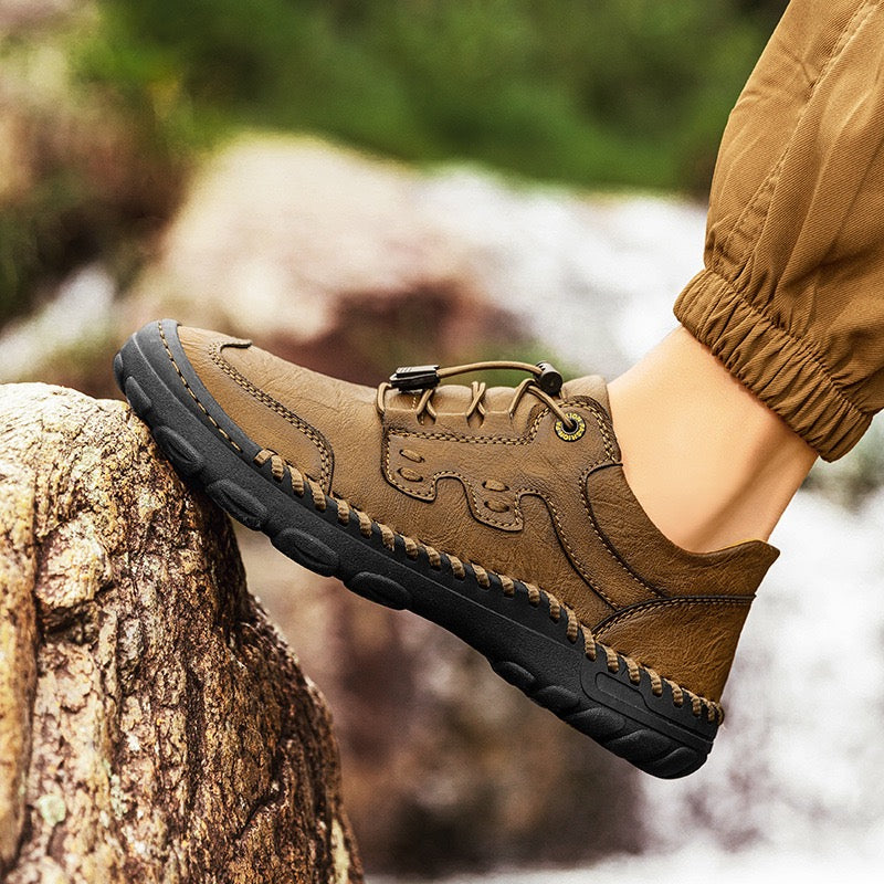 ⏰Promotion - 45% OFF🔥GARB®Men's Handmade Genuine Leather Orthopedic Outdoor Loafers