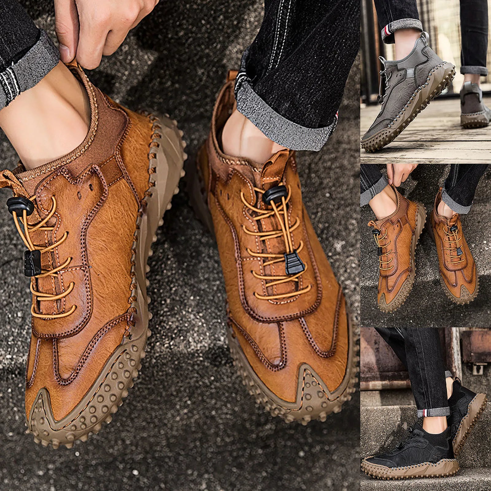 GARB® Handcrafted Genuine Leather Boots - Eco-Friendly Design with Arch Support