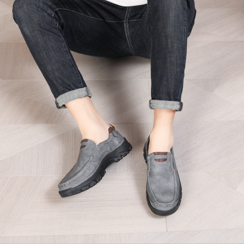 💥70% OFF💥Men's Slip-On Orthopedic Shoes Comfortable Wide Toe Arch Support Sneakers Relieve Foot and Protect Ankles